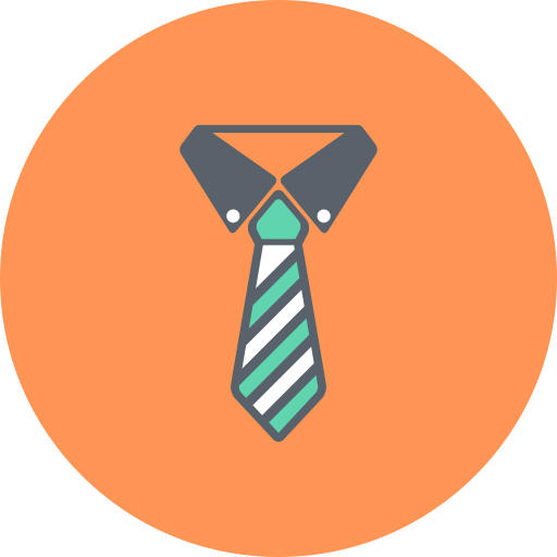 Clothing, dress, fabric, man, neck, neck shirt, tie icon - Free download