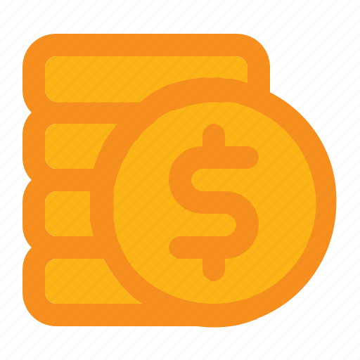 Coin, currency, money, payment, dollar, banking icon - Download on Iconfinder