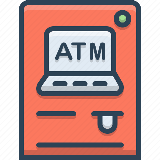 Atm, cash, finance, money, withdrawal icon - Download on Iconfinder