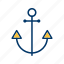 anchor, cruise, ship 