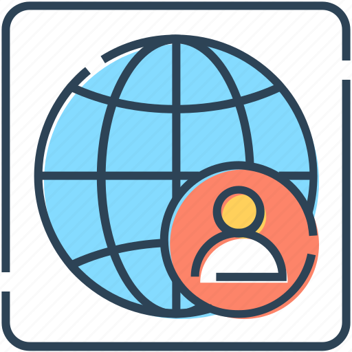 Banking, finance, globe, international, job, user, world icon - Download on Iconfinder