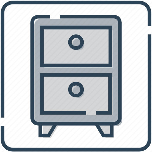 Bank, cabinet, drawer, furniture, interior icon - Download on Iconfinder