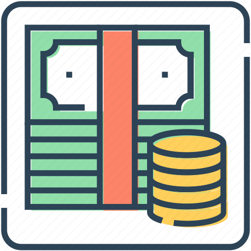 Banknote, coins, currency, dollar, finance, money, payment icon - Download on Iconfinder