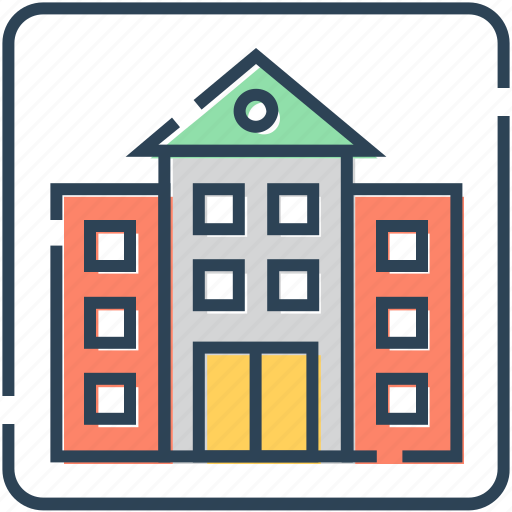 Apartment, bank, building, finance, hotel, house, real estate icon - Download on Iconfinder