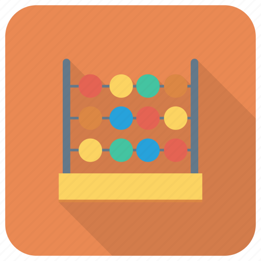 Abacus, calculate, calculator, counting, education, math icon - Download on Iconfinder