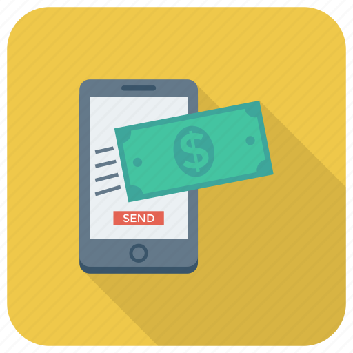 Finance, mobile, money, payment, phone, smartphone, transfer icon - Download on Iconfinder