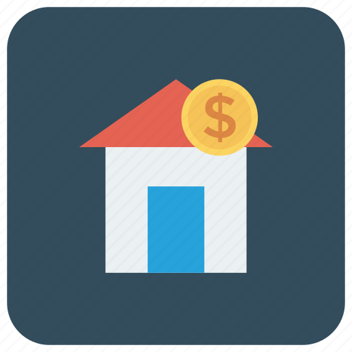 Building, estate, home, money, moneyhouse, payment icon - Download on Iconfinder