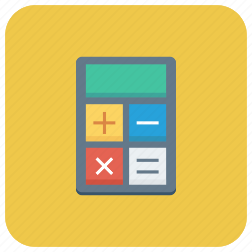 Accounting, calculate, calculation, calculator, finance, math icon - Download on Iconfinder
