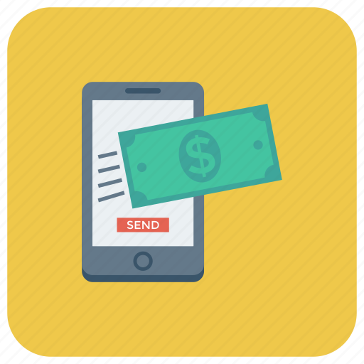 Finance, mobile, money, payment, phone, smartphone, transfer icon - Download on Iconfinder