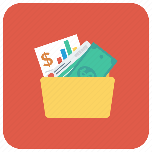 Document, file, finance, folder, money, report icon - Download on Iconfinder