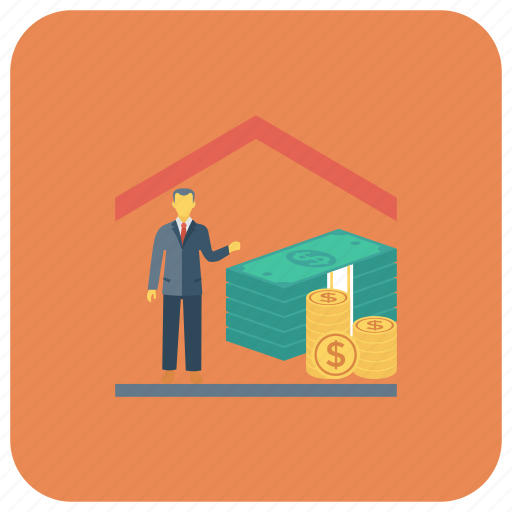 Estate, home, house, loan, mortgage, mortgagerates, real icon - Download on Iconfinder