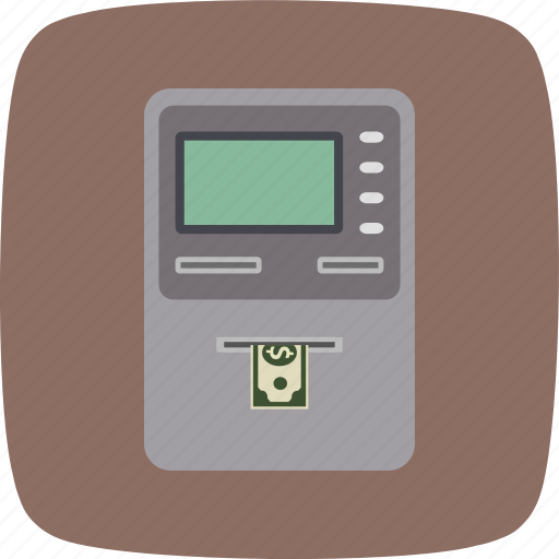 Atm, cash withdraw, banking icon - Download on Iconfinder