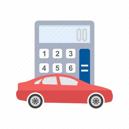 Amount, auto, calculation, calculator, car, transport, vehicle icon - Download on Iconfinder