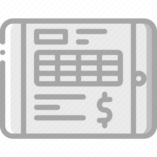 Banking, finance, money, pdf, statement icon - Download on Iconfinder