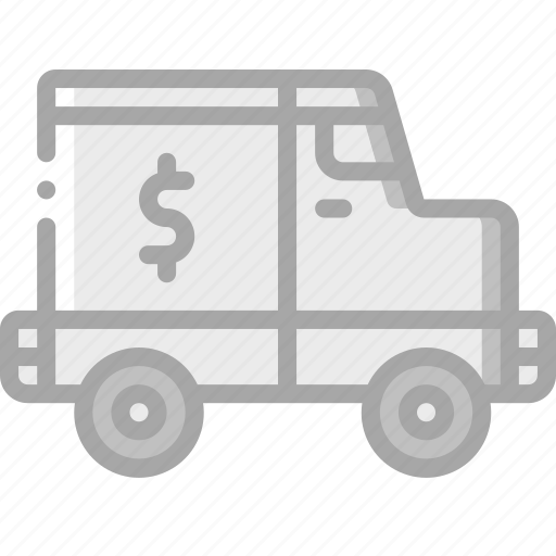 Banking, finance, money, truck icon - Download on Iconfinder