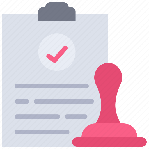 Approved, sign, stamp, approval, business, document, certified icon - Download on Iconfinder