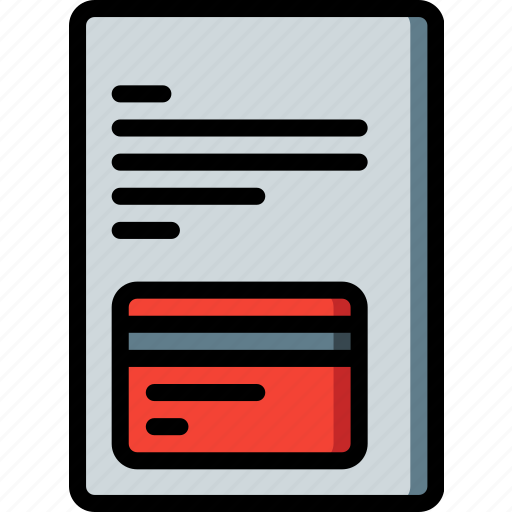Banking, card, credit, document, finance, money icon - Download on Iconfinder