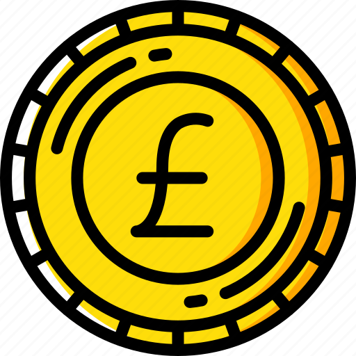 Banking, coin, finance, money, pound icon - Download on Iconfinder
