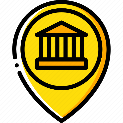 Bank, banking, finance, location, money icon - Download on Iconfinder