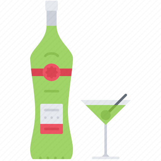 Alcohol, bar, club, party, vermouth, wine, wineglass icon - Download on Iconfinder