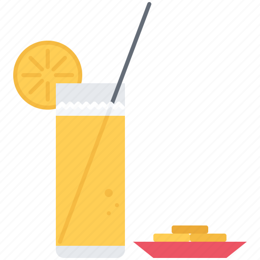 Bar, club, glass, juice, orange, party, straw icon - Download on Iconfinder