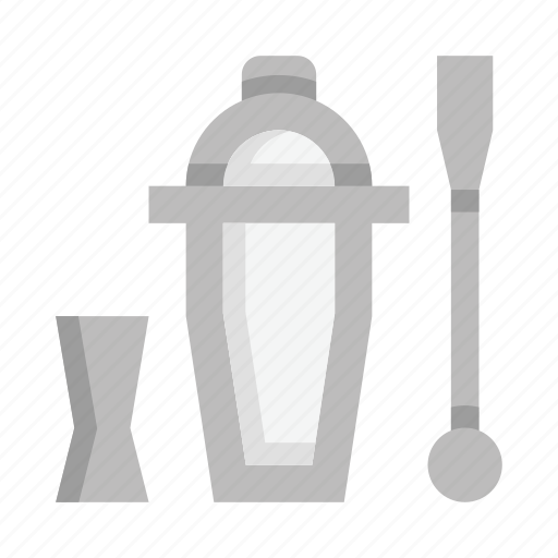 Bar, barman, shaker, cocktail, spoon icon - Download on Iconfinder