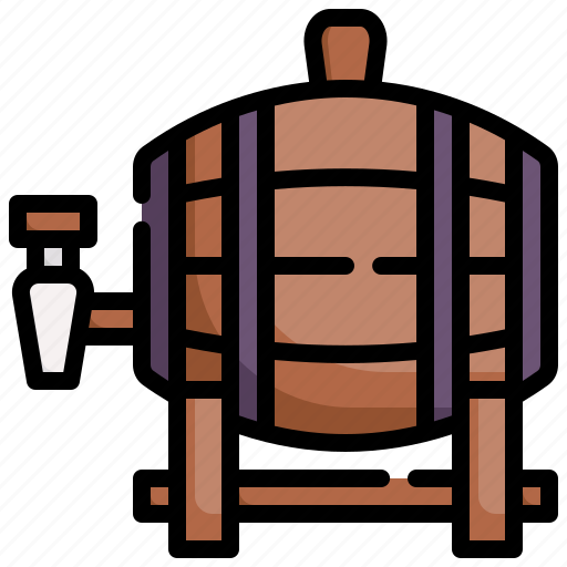 Barrel, alcohol, drink, liquor icon - Download on Iconfinder
