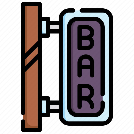 Barsign, alcohol, drink, bar, sign icon - Download on Iconfinder