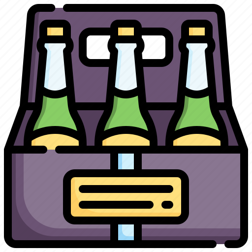 Beerpack, alcohol, drink, pack, beer icon - Download on Iconfinder
