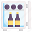 minirefrigerator, alcohol, drink, cooler, refrigerator 