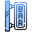 barsign, alcohol, drink, bar, sign 