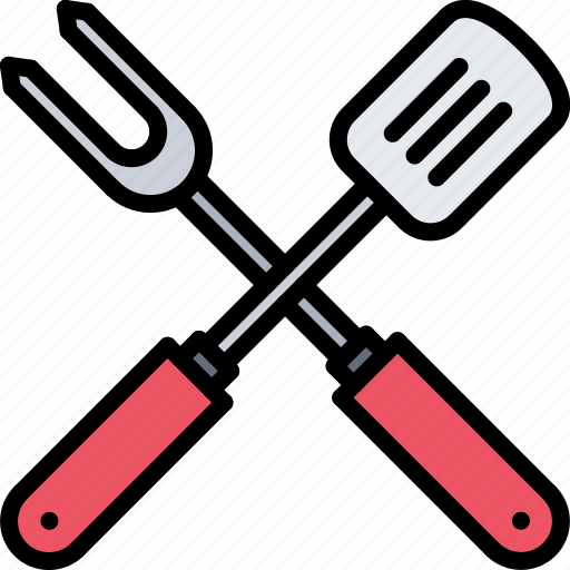 Barbecue, bbq, cooking, fork, grill, spatula icon - Download on Iconfinder