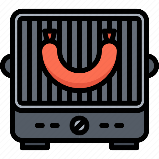 Barbecue, bbq, cooking, dog, grill, hot, sausage icon - Download on Iconfinder