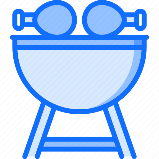 Barbecue, bbq, chicken, cooking, grill, leg icon - Download on Iconfinder
