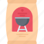 bag, barbecue, bbq, charcoal, coal, cooking, grill 
