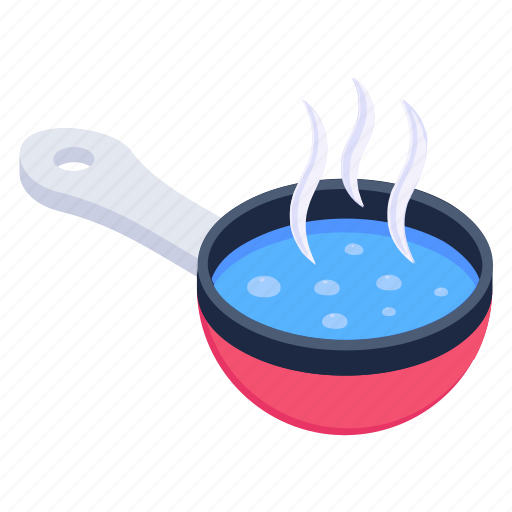 Hot water, boiling water, water pan, evaporation, soup icon - Download on Iconfinder