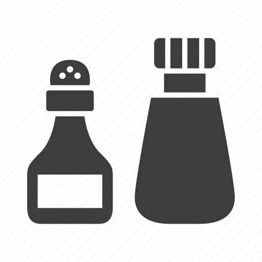 Bottle, bottles, pepper, salt icon - Download on Iconfinder