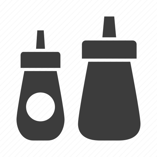 Bottle, ketchup, mustard, sauce icon - Download on Iconfinder