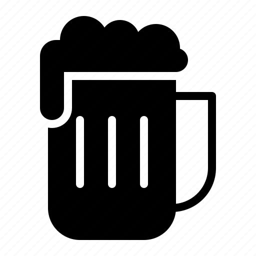 Alcoholic, barbecue, beer, beer mug, beverage, food icon - Download on Iconfinder