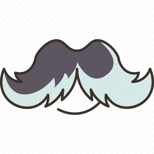 Mustache, man, beard, hair, facial icon - Download on Iconfinder