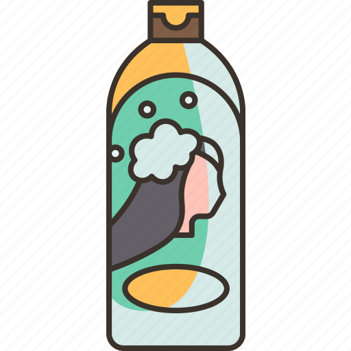 Shampoo, hair, wash, hygiene, bathroom icon - Download on Iconfinder