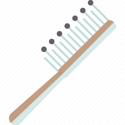 Brush, hair, hairdressing, beauty, accessory icon - Download on Iconfinder