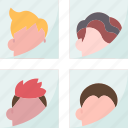 hairstyle, fashion, hairdressing, haircut, men