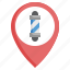 location, barber, maps, map, pointer 
