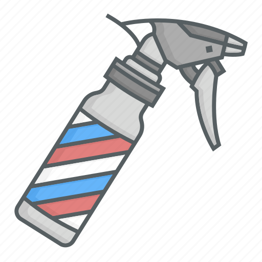 Barbershop, spray, bottle, hair, care, pomade icon - Download on Iconfinder