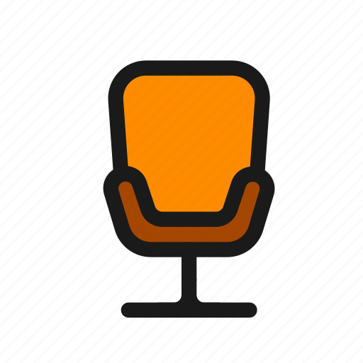 Chair, seat, furniture, household, stall, barbershop, salon icon - Download on Iconfinder