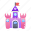fantasy, castle, fort, fortress, palace, building 
