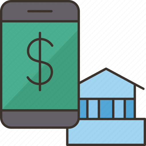 Banking, mobile, online, transaction, finance icon - Download on Iconfinder