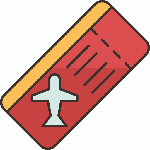 Boarding, pass, ticket, flight, departure icon - Download on Iconfinder