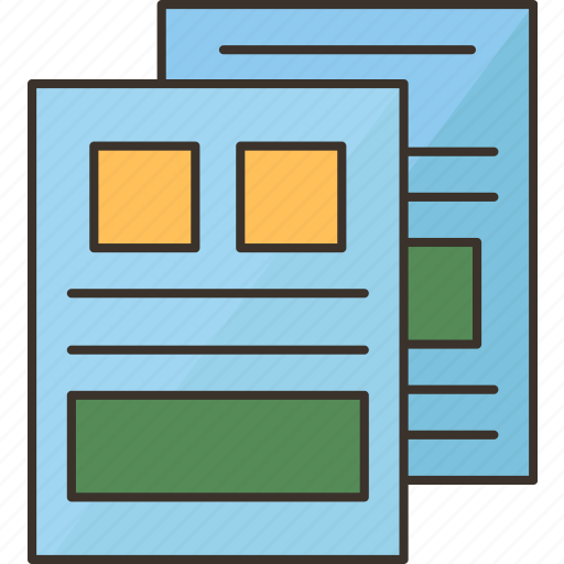 Document, paper, page, sheet, file icon - Download on Iconfinder